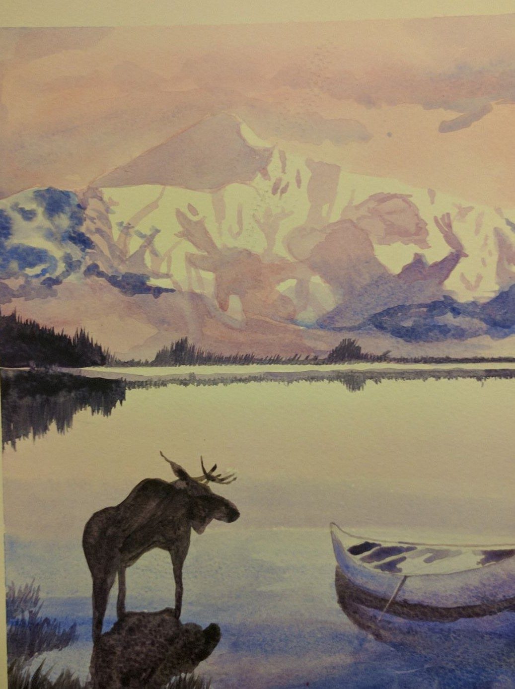 Painting by Behnaz Arzani