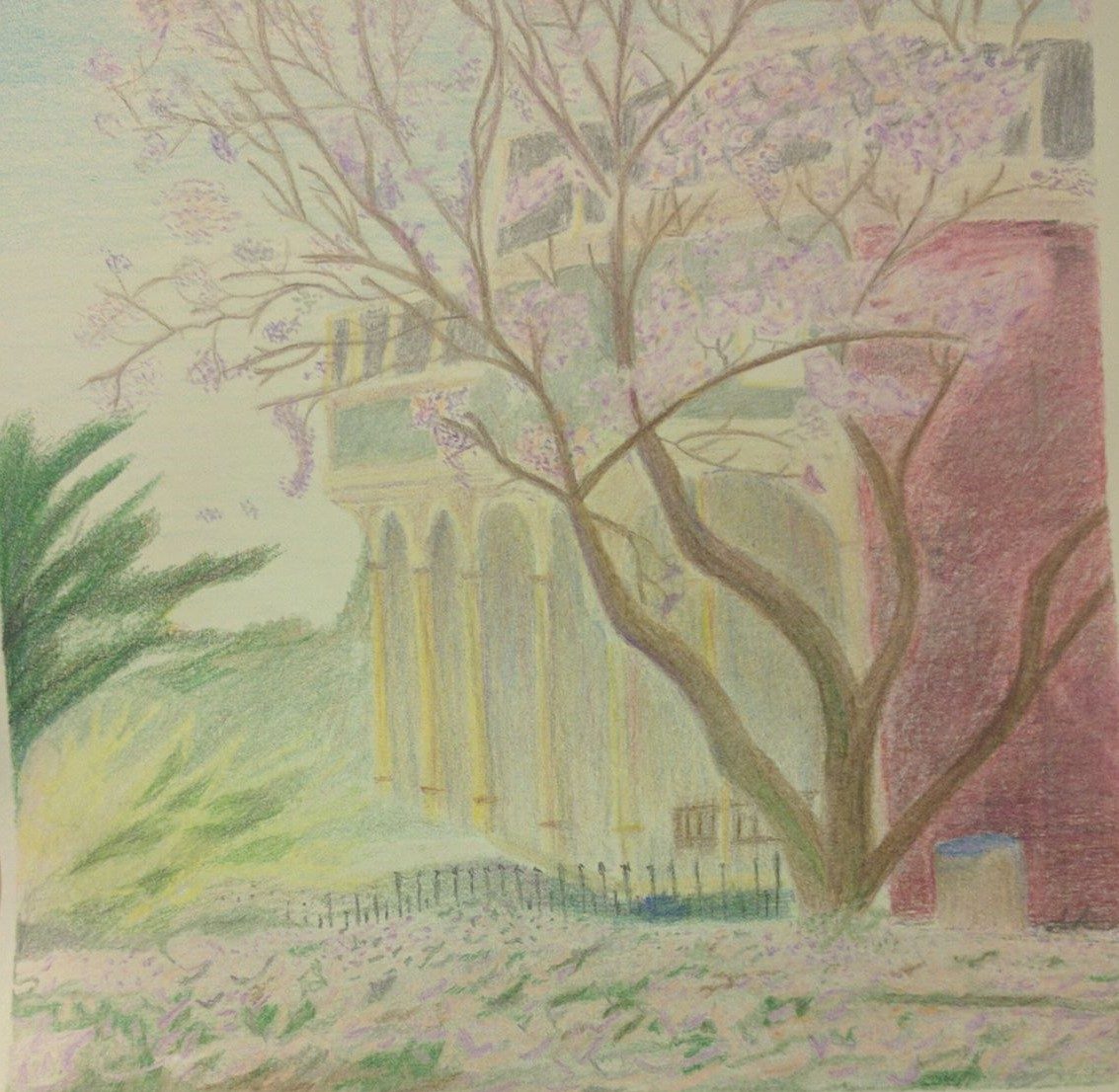 Painting by Behnaz Arzani