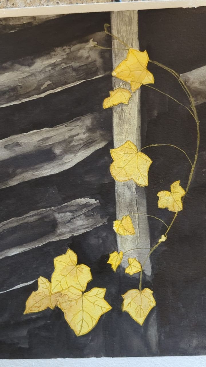 Painting by Behnaz Arzani